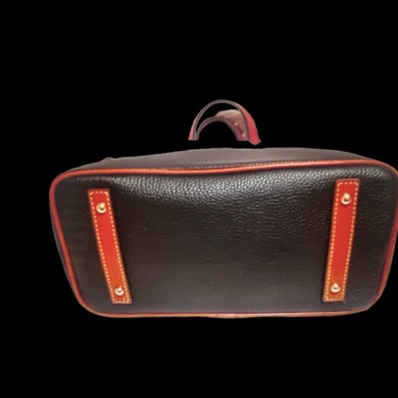 Dooney & Bourke Black Pebble Grain Leather Satchel NWT - Picture 6 of 6